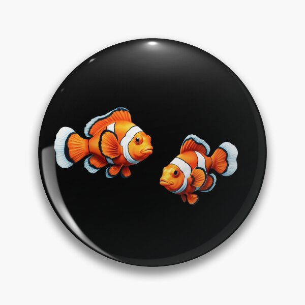 Item preview, Clownfishes swim together. Underwater artwork. Cartoon drawing style designed and sold by Andrey-Myagkov.