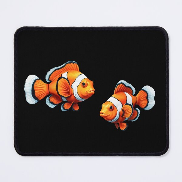 Item preview, Clownfishes swim together. Underwater artwork. Cartoon drawing style designed and sold by Andrey-Myagkov.