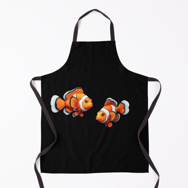 Item preview, Clownfishes swim together. Underwater artwork. Cartoon drawing style designed and sold by Andrey-Myagkov.