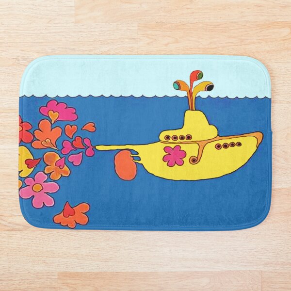 Item preview, Flower Powered Yellow Submarine  designed and sold by Corinne Alexa Jackson.
