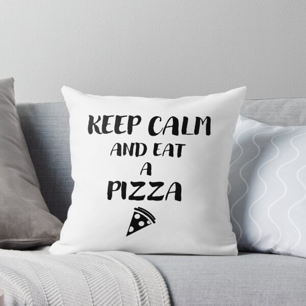Artikelvorschau, Keep calm and eat a pizza entworfen und verkauft von Frizzanteworld.