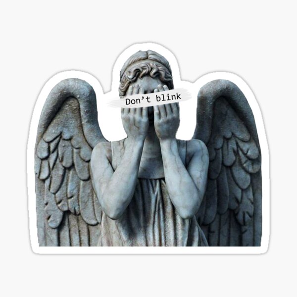 Weeping anegel Sticker