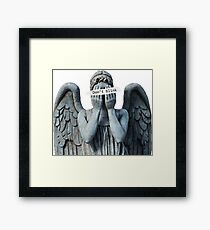 Weeping anegel Framed Print
