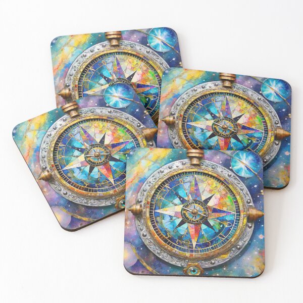 Item preview, Space-Time Travel Compass designed and sold by Lee Hiller Designs.