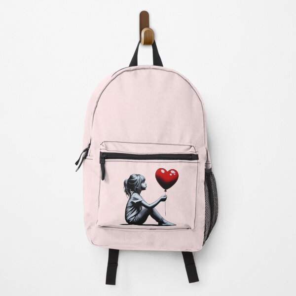 Item preview, Girl with Heart Balloon designed and sold by Delemore Art.