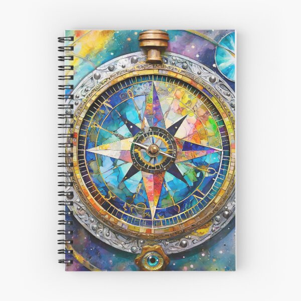 Item preview, Space-Time Travel Compass designed and sold by Lee Hiller Designs.
