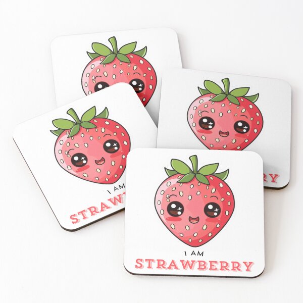 Item preview, I AM STRAWBERRY sticker designed and sold by Mini-magaze.