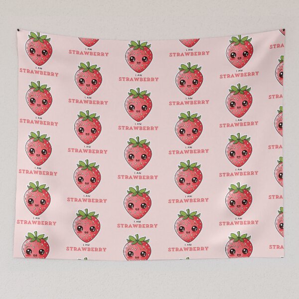 Item preview, I AM STRAWBERRY sticker designed and sold by Mini-magaze.