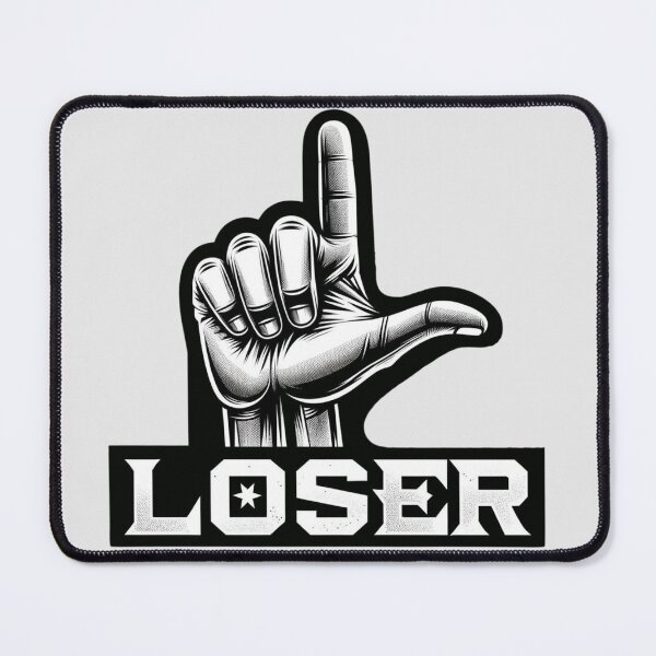 Item preview, Loser hand design designed and sold by HallojDesign.