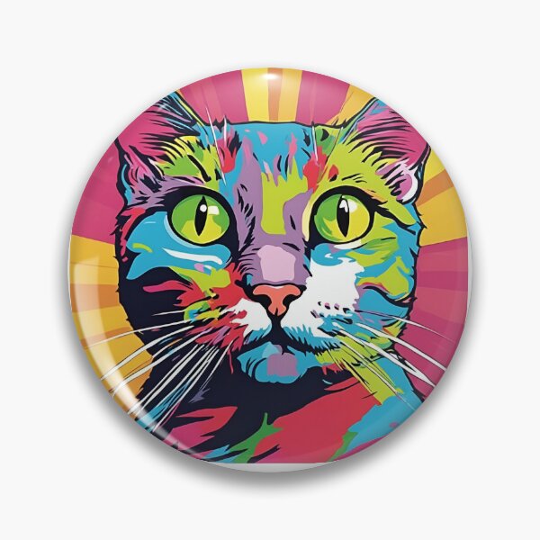 Item preview, Pop art cat designed and sold by RockyTees1.