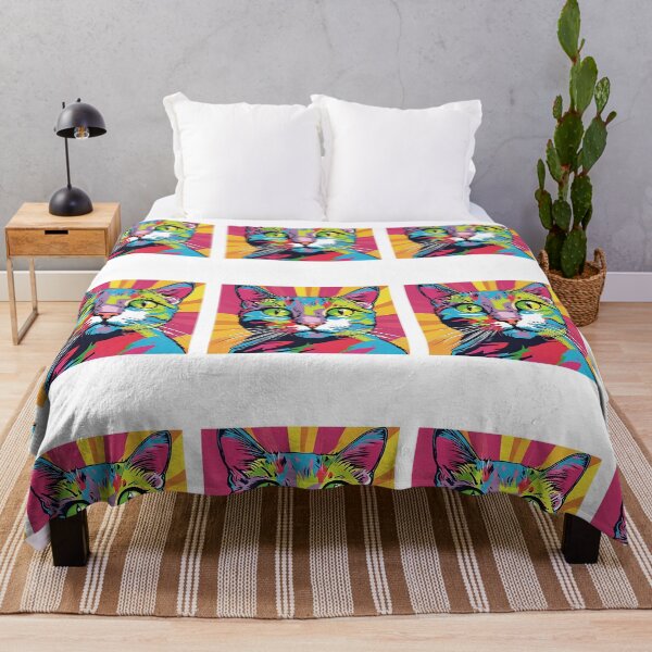 Item preview, Pop art cat designed and sold by RockyTees1.
