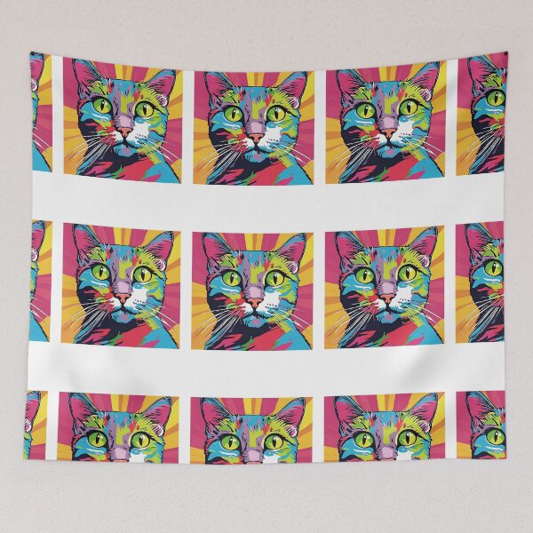 Item preview, Pop art cat designed and sold by RockyTees1.
