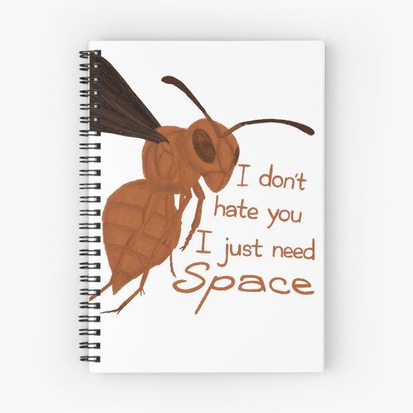 Item preview, Red Paper Wasp Needs Space designed and sold by Tortibee.