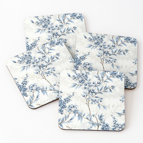 Item preview, Winter Berry Branches designed and sold by Chestnut Falls Studio.