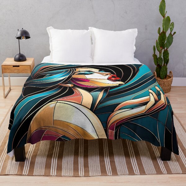 Item preview, AHY LYN MANROE ABSTRACT ART PIANTING RETRO designed and sold by ZulryLifestyles.