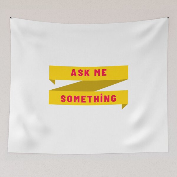 Item preview, Ask Me Something Desing designed and sold by EleganceStudio.