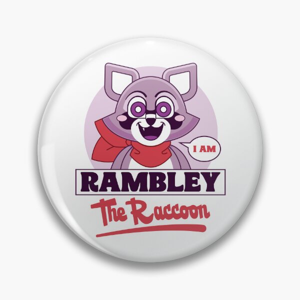 Item preview, Rambley The Raccoon Vintage designed and sold by Lagelantee.
