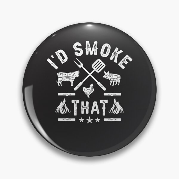 Item preview, BBQ Party Smoker Chef Dad - I'd Smoke That Funny designed and sold by cidolopez.