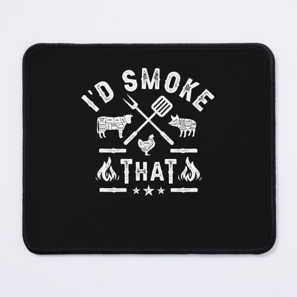 Item preview, BBQ Party Smoker Chef Dad - I'd Smoke That Funny designed and sold by cidolopez.