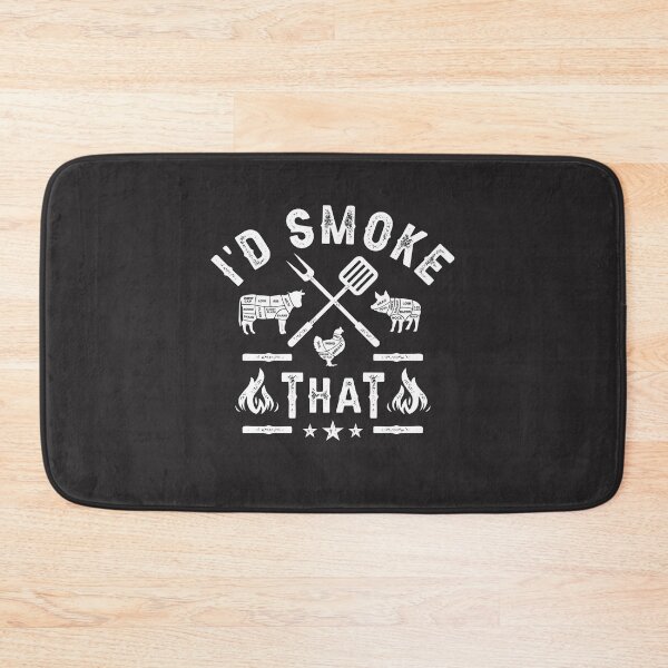 Item preview, BBQ Party Smoker Chef Dad - I'd Smoke That Funny designed and sold by cidolopez.