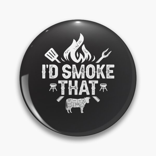 Item preview, Chef Butcher BBQ I'd Smoke That Funny Father's Day designed and sold by cidolopez.