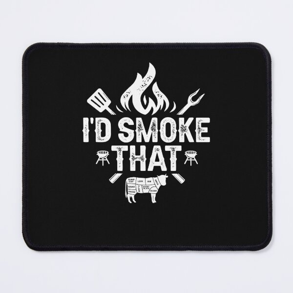Item preview, Chef Butcher BBQ I'd Smoke That Funny Father's Day designed and sold by cidolopez.