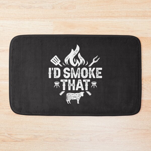 Item preview, Chef Butcher BBQ I'd Smoke That Funny Father's Day designed and sold by cidolopez.