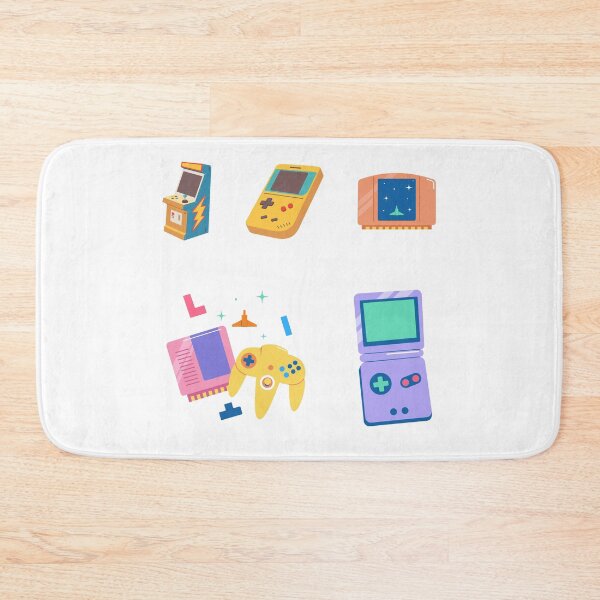 Item preview, algunas consolas de videojuegos retro designed and sold by huape.