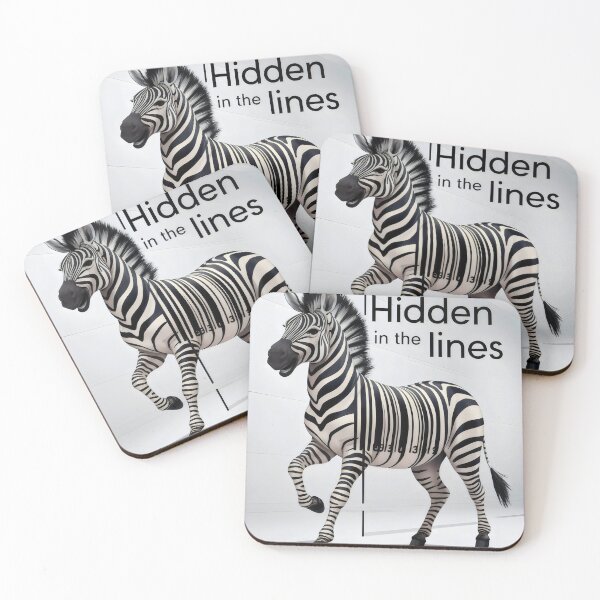 Item preview, Zebra with barcode. designed and sold by MyHappyArtShop.
