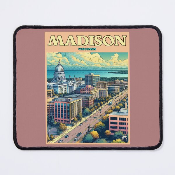 Item preview, Madison, Wisconsin designed and sold by cloudland.