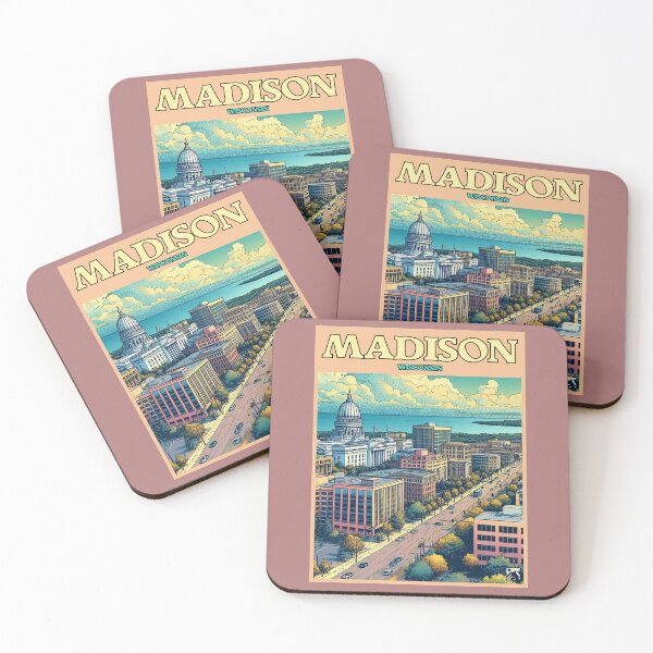 Item preview, Madison, Wisconsin designed and sold by cloudland.