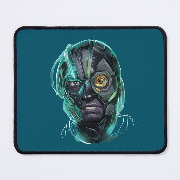 Item preview, Futuristic head cyborg maschine fantasy science fiction designed and sold by Newhyperion.