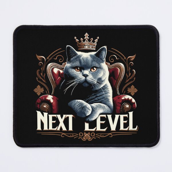 Item preview, BKH British Shorthair Blue Cat Royal Chair Next Level Gift designed and sold by Pineapple-Tree.