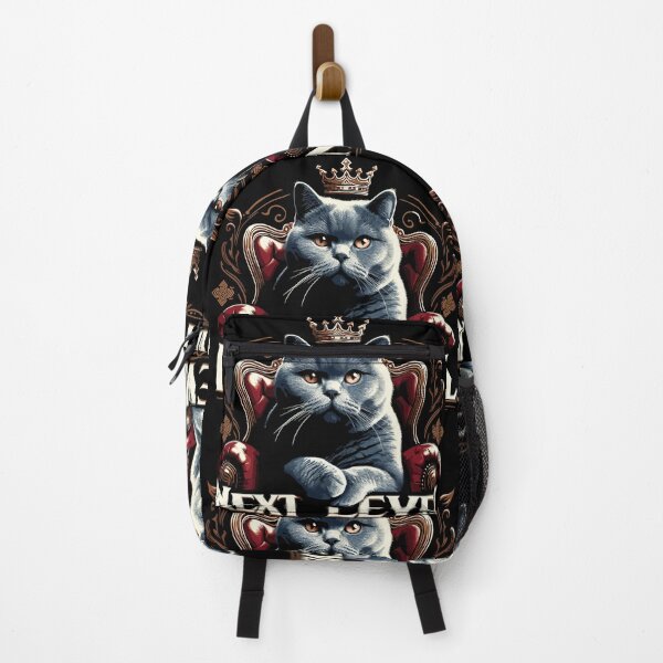 Item preview, BKH British Shorthair Blue Cat Royal Chair Next Level Gift designed and sold by Pineapple-Tree.