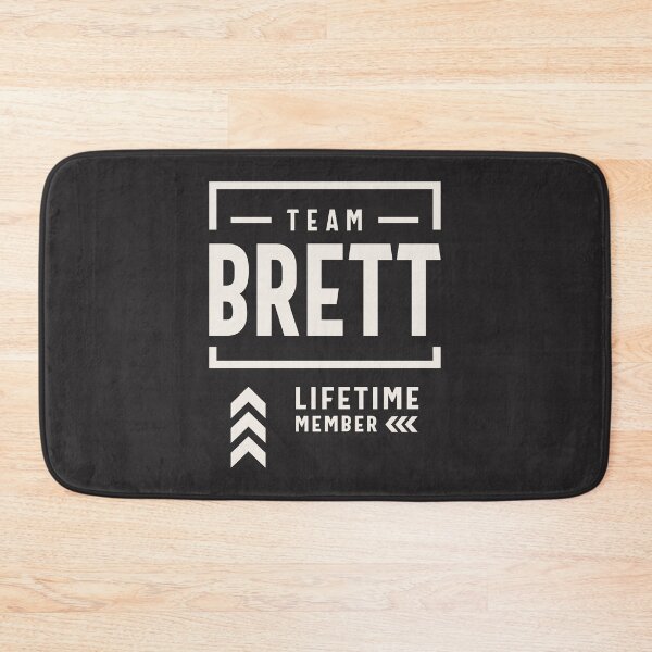 Item preview, Team Brett Lifetime Member Funny Name Brett designed and sold by cidolopez.