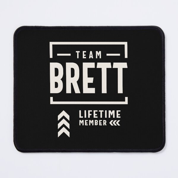Item preview, Team Brett Lifetime Member Funny Name Brett designed and sold by cidolopez.
