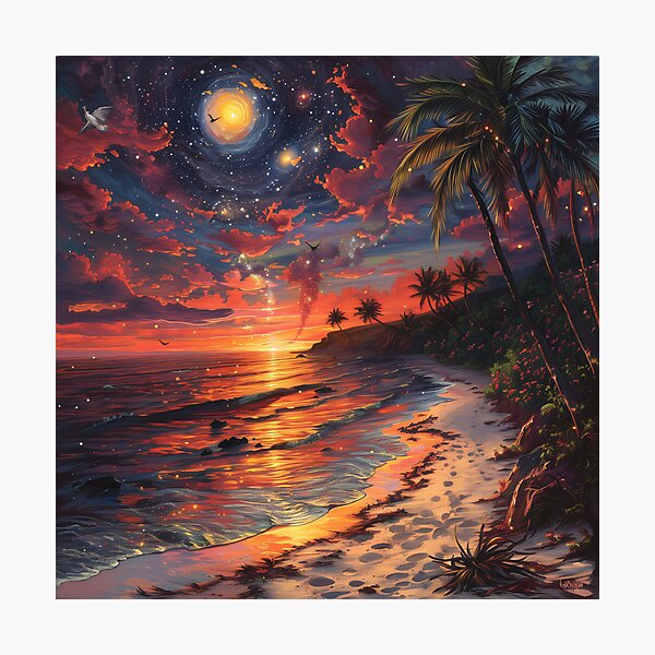 Item preview, Beach Sunset designed and sold by Griffin White.