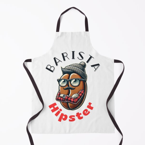 Item preview, Barista Hipster designed and sold by CuteseeWootsee.