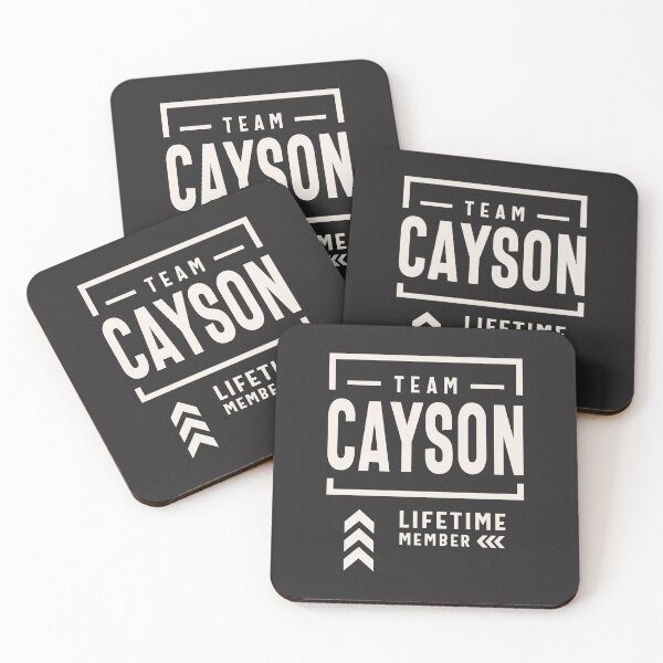 Item preview, Team Cayson Lifetime Member Funny Name Cayson designed and sold by cidolopez.