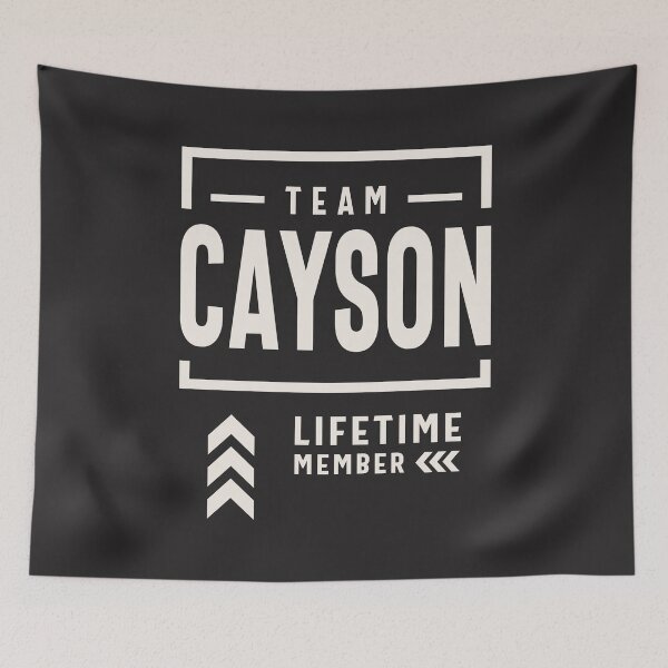 Item preview, Team Cayson Lifetime Member Funny Name Cayson designed and sold by cidolopez.