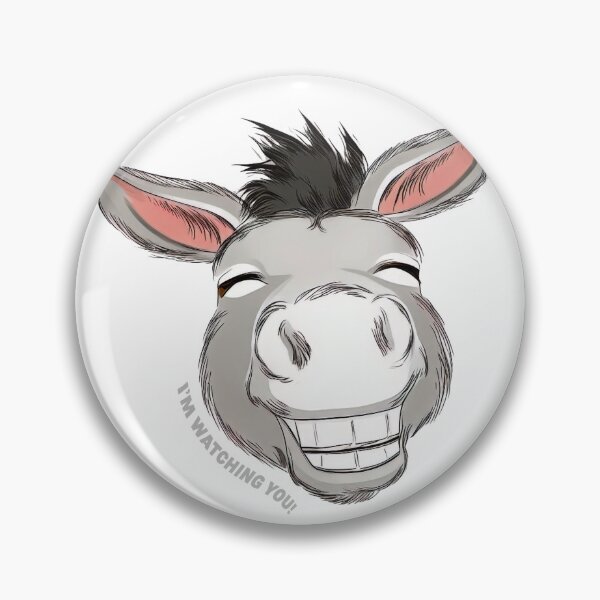 Item preview, Donkey (I'm watching you!) designed and sold by PurpleAnt.