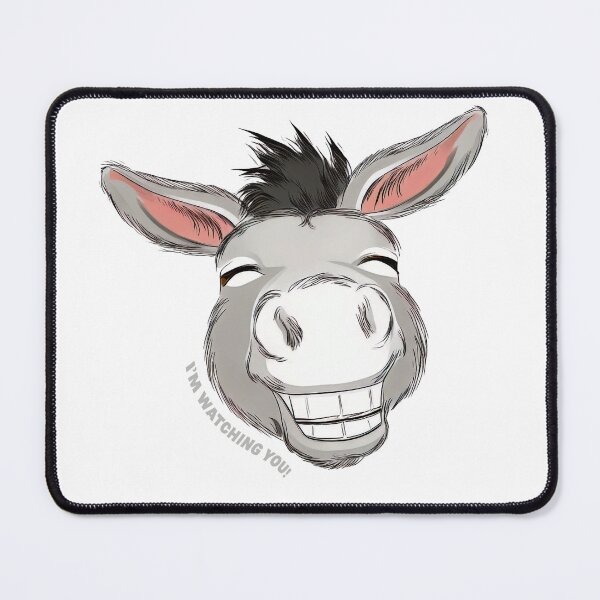 Item preview, Donkey (I'm watching you!) designed and sold by PurpleAnt.