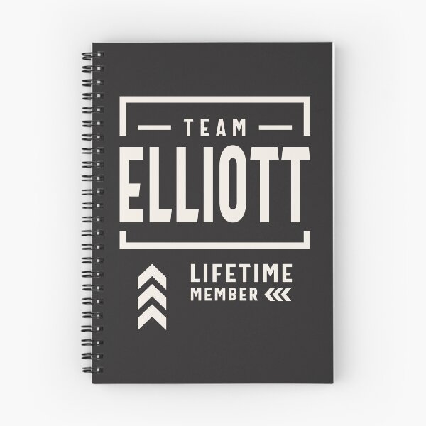 Artikelvorschau, Team Elliott Lebenslanges Mitglied Lustiger Name Elliott entworfen und verkauft von cidolopez.