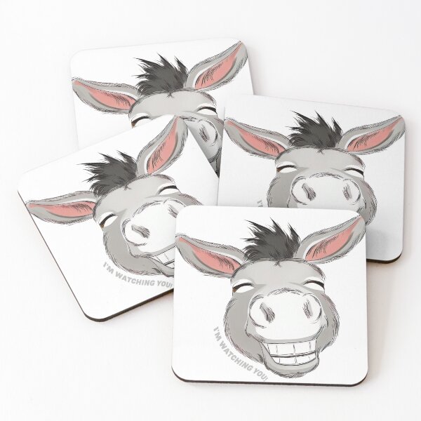 Item preview, Donkey (I'm watching you!) designed and sold by PurpleAnt.