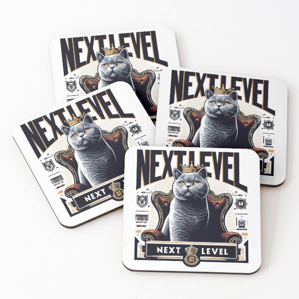 Item preview, BKH British Shorthair Blue Cat Royal Chair Next Level Gift designed and sold by Pineapple-Tree.