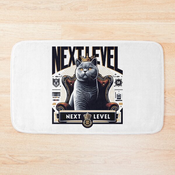 Item preview, BKH British Shorthair Blue Cat Royal Chair Next Level Gift designed and sold by Pineapple-Tree.