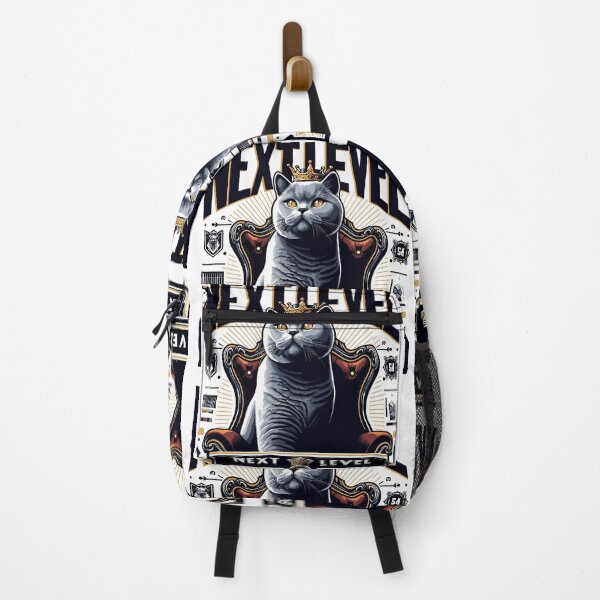 Item preview, BKH British Shorthair Blue Cat Royal Chair Next Level Gift designed and sold by Pineapple-Tree.