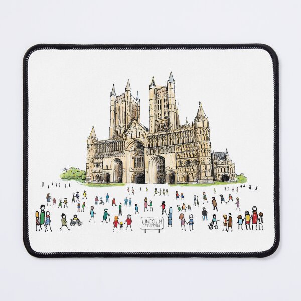 Item preview, Lincoln Cathedral, Illustrated Tribute designed and sold by FoleyPottery.