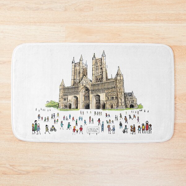 Item preview, Lincoln Cathedral, Illustrated Tribute designed and sold by FoleyPottery.