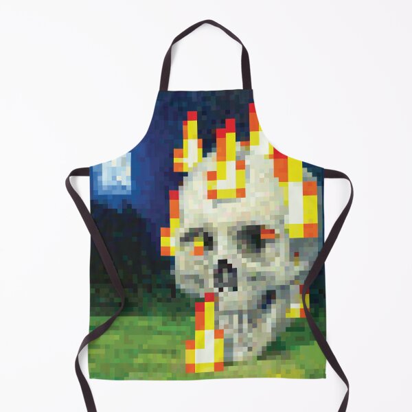 Item preview, Skull in Flames designed and sold by KatsuStore.